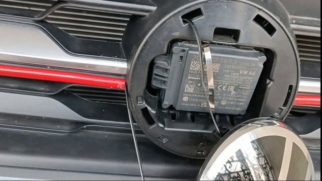 Fixação do Emblema ACC e do Radar ACC VW - Virtus, Nivus e T-Cross