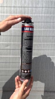 Клей-пена "BAU MASTER" для пенополистирола от производителя на dill.ru!