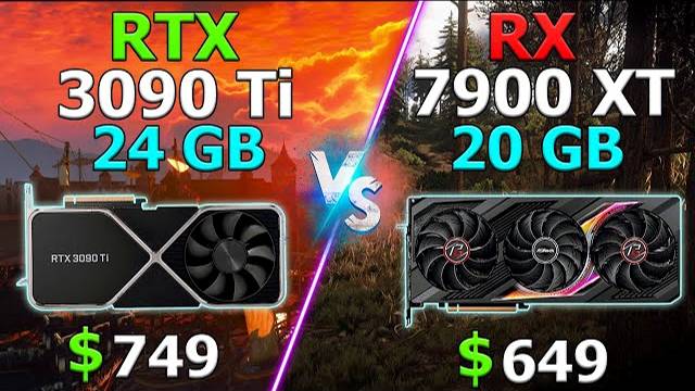 RX 7900 XT 20 GB vs RTX 3090 Ti 24 GB - What's Best GPU for 1440p?