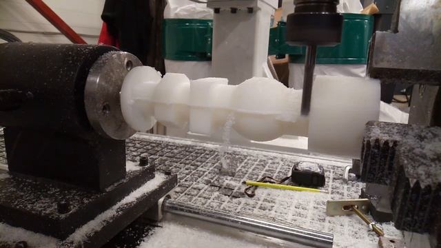 DIRTEC 1525B — Обработка в поворотном устройстве, установка и запуск фрезерного станка с ЧПУ