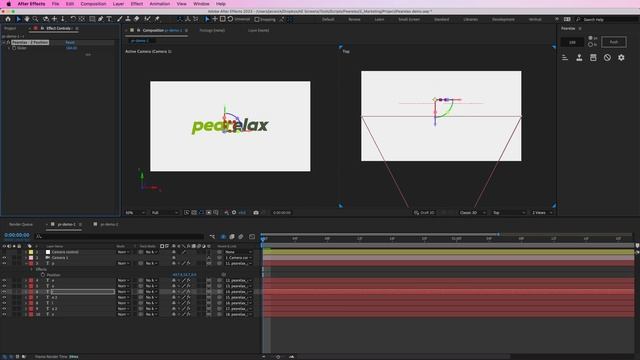 Pearelax – Make parallax animations in After Effects