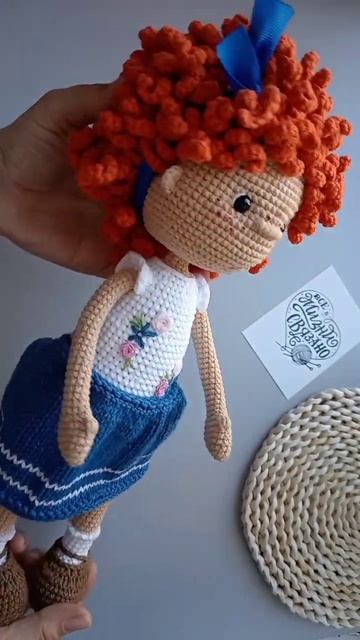моя Манюня☺️ #shortvideo #shorts #short #крючком #amigurumi #амигуруми #вязанаякукла #dolls #doll