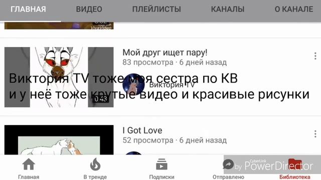 Реклама для каналов Cats life КВ и Виктория TV