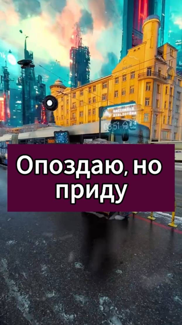 Песня "Опоздаю, но приду"