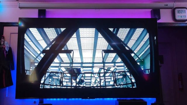 TCL 98r754 DVD upscaling demo