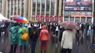 Flashmob in Moscow devoted to Michael Jackson's birthday on August 29, 2012