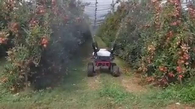 Watch This Farm Robot R150 Grow Apple Tree in Brazil XAG