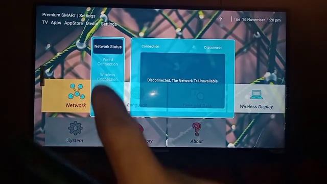 Weston  ki LED TV mein hotspot Kaise connect Karen , How to connect hotspot Wi-Fi smart LED TV