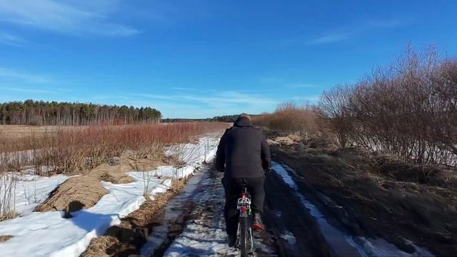 Прокатился по своему любимому маршруту, снимаю на DJi Neo и GoPro Hero 7 black.