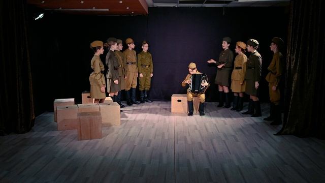 Инсценировка на тему ВОВ. Театральный коллектив Новый взгляд (без титра) 02.04.2025