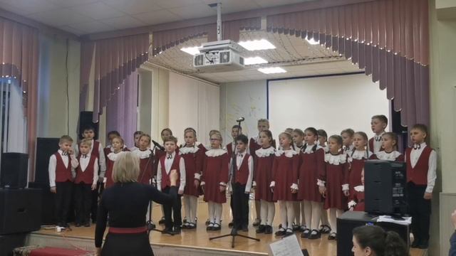 "Человек собаке друг" ("Бобик в гостях у Барбоса"), Большой детский хор им.В. Попова, младшая группа