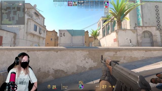 ДЕВУШКА ИГРАЕТ В COUNTER STRIKE | SOULWAY ИГРАЕТ В КС2 | CS 2