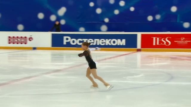Kубок России   Ростелеком 2019 2020 гг , Юниopки, КMC Произвольная программа 25# Алина ГОРБАЧЁВА  Т