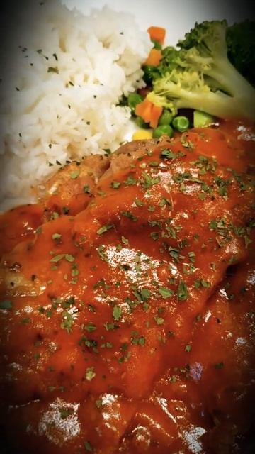#Chicken #rice with #Tomato #Sauce