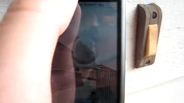 Doorbell Ring to Text Message