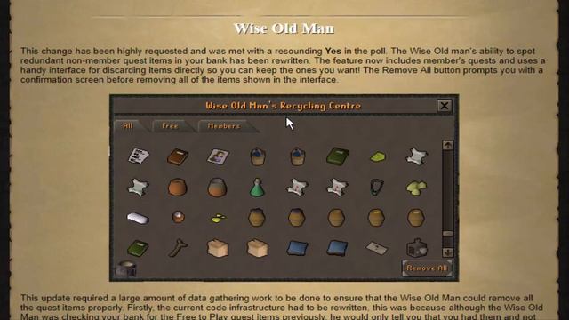 CLEAN UP YOUR JUNK TODAY! | OSRS Patch Notes October 11, 2018 | Hi I'm Twizt
