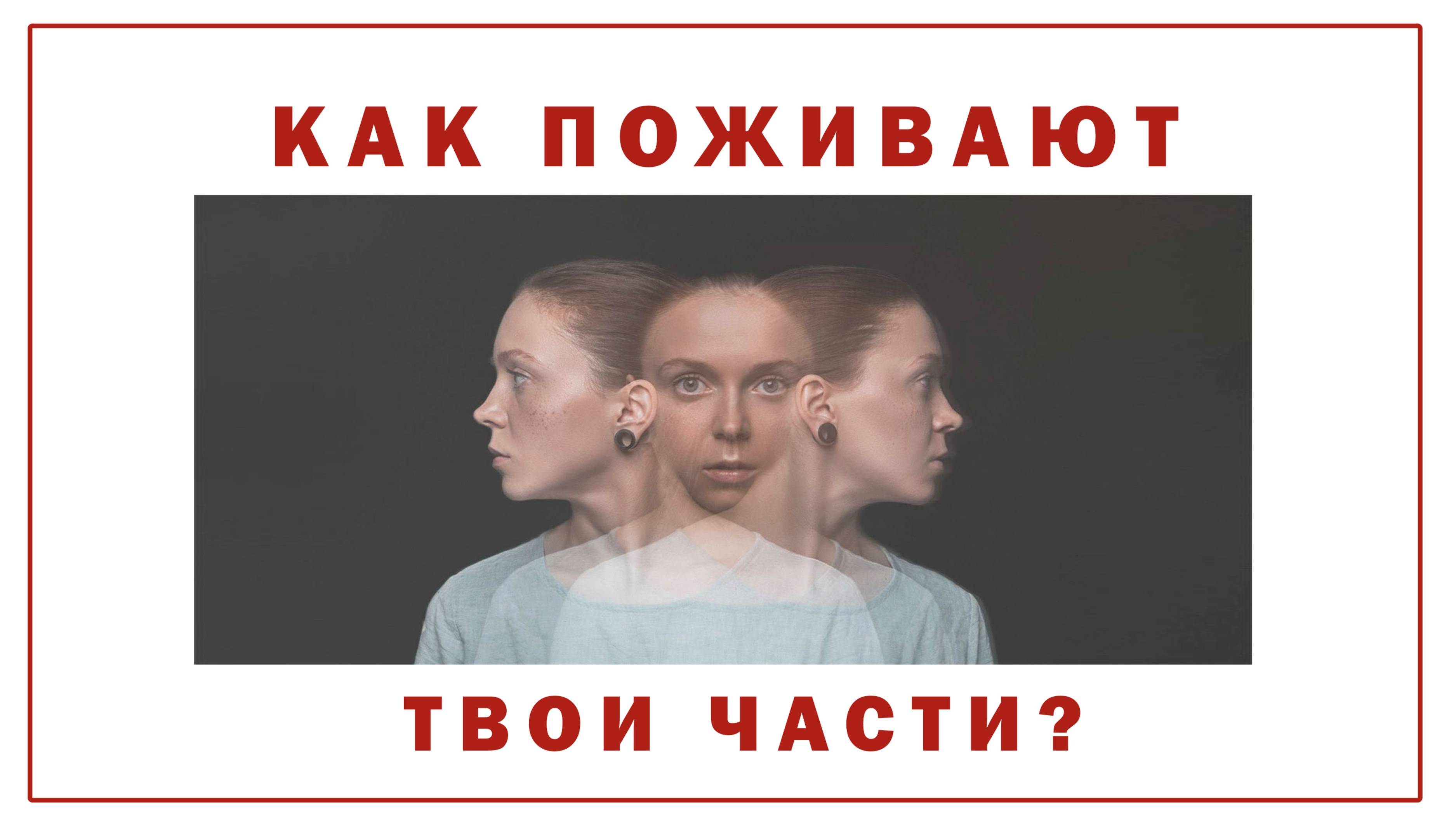 Части личности. Расщепление психики - удел каждого.
