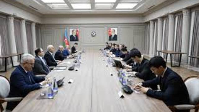 Визит делегации ЦК КПК в Азербайджан Встреча с Али Асадовым