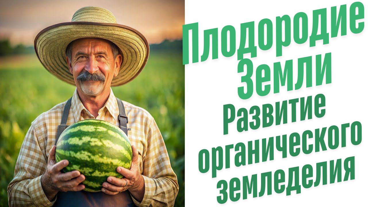 Развитие органического земледелия.