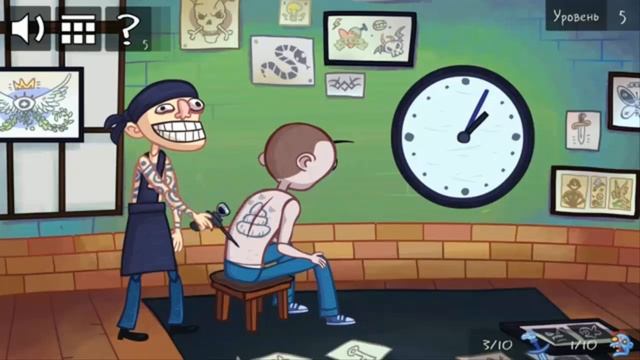 Прохождение игры Trollface Quest TV Shows 1-8 уровни