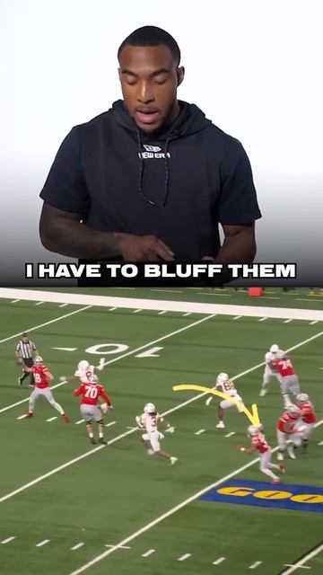 Ohio State's RB TreVeyon Henderson breaks down how he turned a checkdown into a touchdown