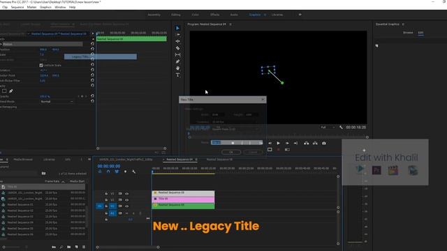 how to track and make Elegant Callout Title -Premiere pro