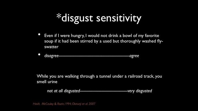 The strange politics of disgust - David Pizarro