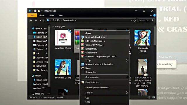 HOW TO FIX SAPPHIRE PLUGIN AFTER EFFECT & MEDIA ENCODER RED SCREEN BUG | #tutorial #aftereffects