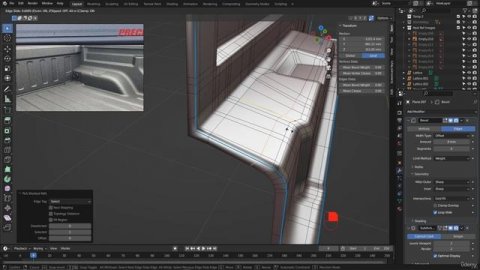 100 - Отделка правой стороны багажника