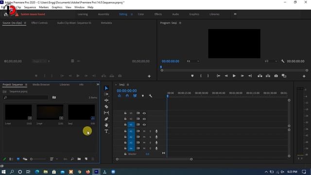 Adobe Premiere Pro Tutorial [2021] - How to make new sequence in Adobe Premiere Pro [For Begineer]