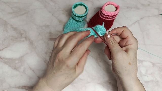 04-04-2025.Мастер класс. Красивые пинетки которые вяжутся за час.