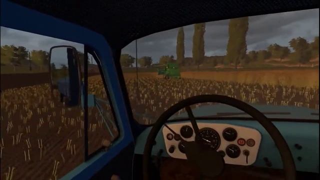 Farming Simulator 2017. 4 Серия. Сосновка продолжаем уборочную!!