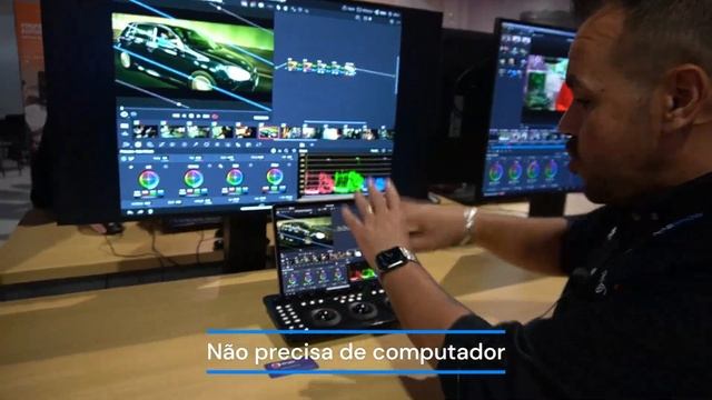 Blackmagic na NAB 2024 - DaVinci Resolve Micro Color Panel