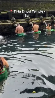 Tirta Empul Temple. Bali #бали #travel #путешествия #убуд #bali #путешествуй