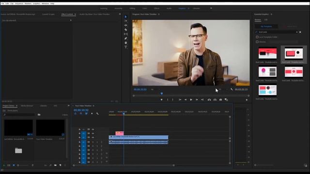 0002 Youtube End Screens Premiere Pro Template FREE DOWNLOAD