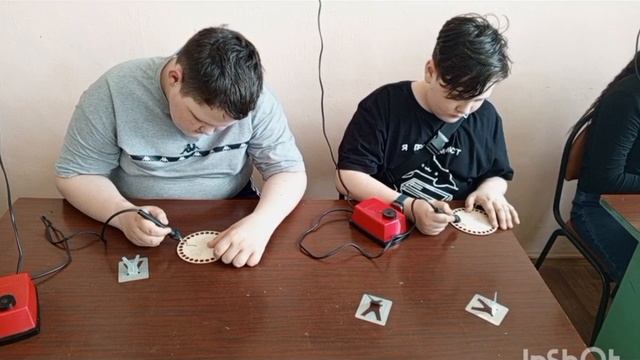 Мастер-класс по выжиганию подставок под горячее