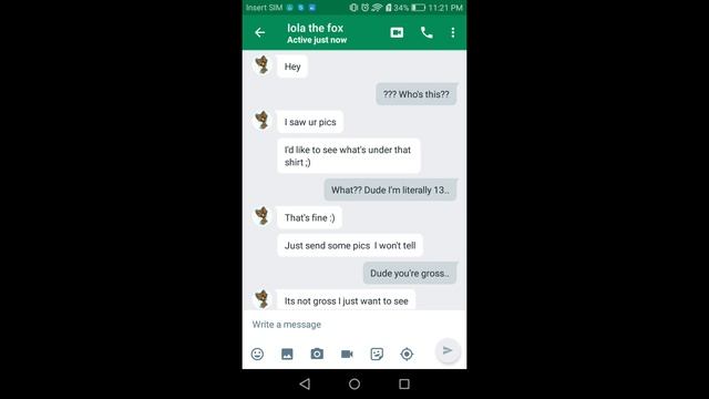 (Part 2) Lola the fox called out!