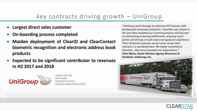 ClearStar Investor Forum September 2017