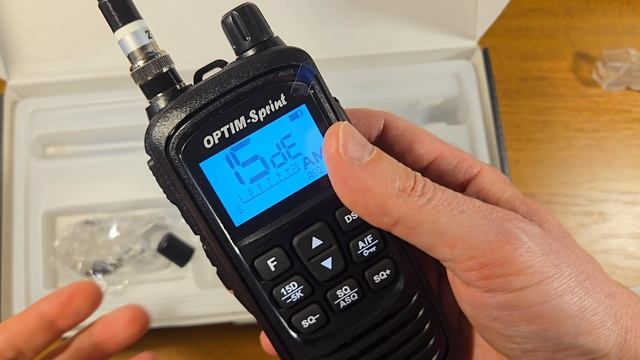 Optim Sprint 27МГц анонс теста и обзора рации