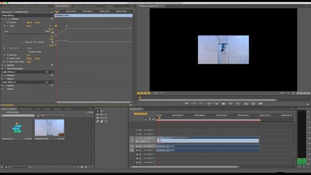SPNN Tech Tip: Adding Keyframes in Adobe Premiere CS6