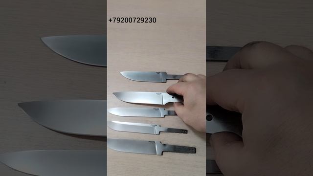 Клинки от Горшкова Андрея из сталей BOHLER K340, N690, S390 и CPM S125V
