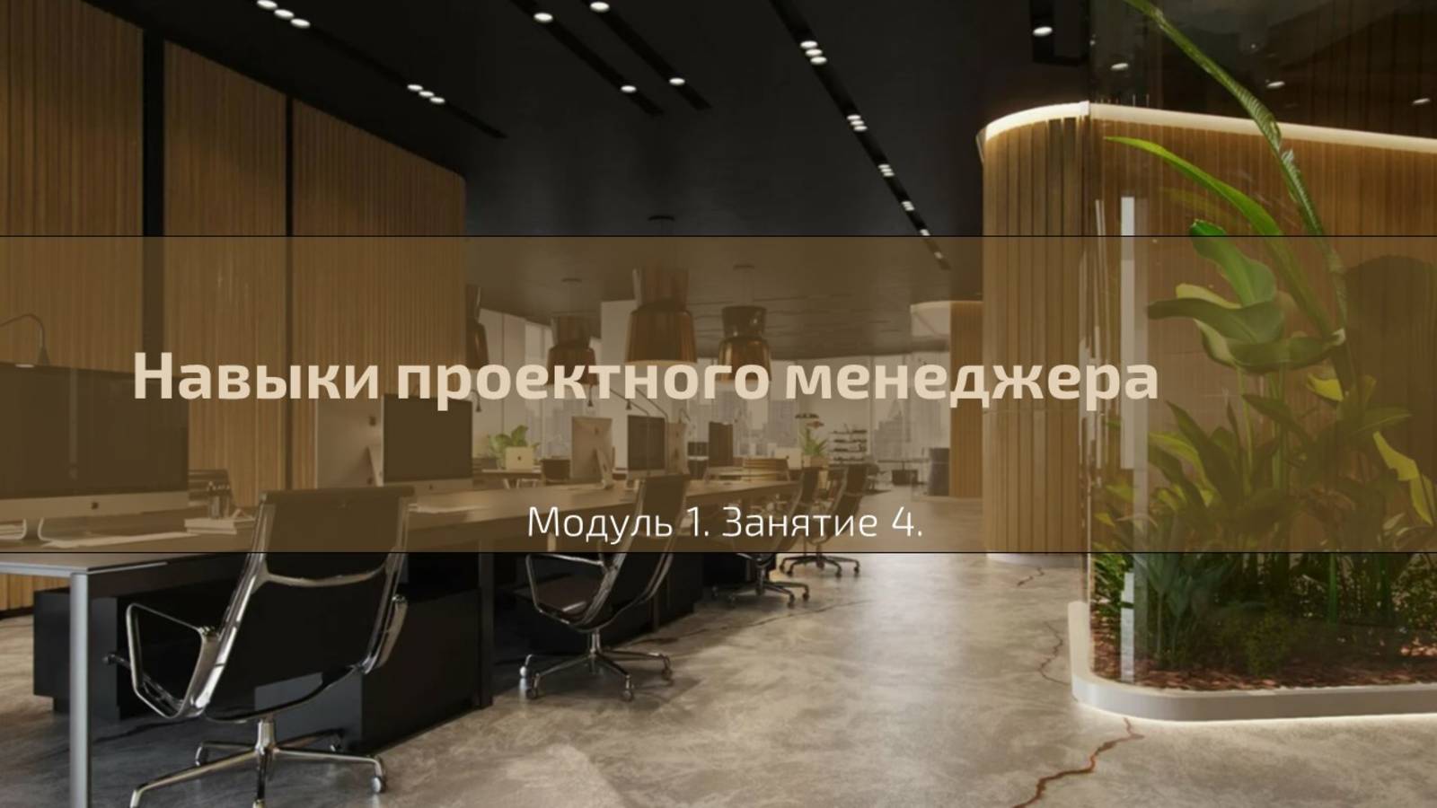 Долгосрочный курс "Менеджер социального проекта". Лекция №4