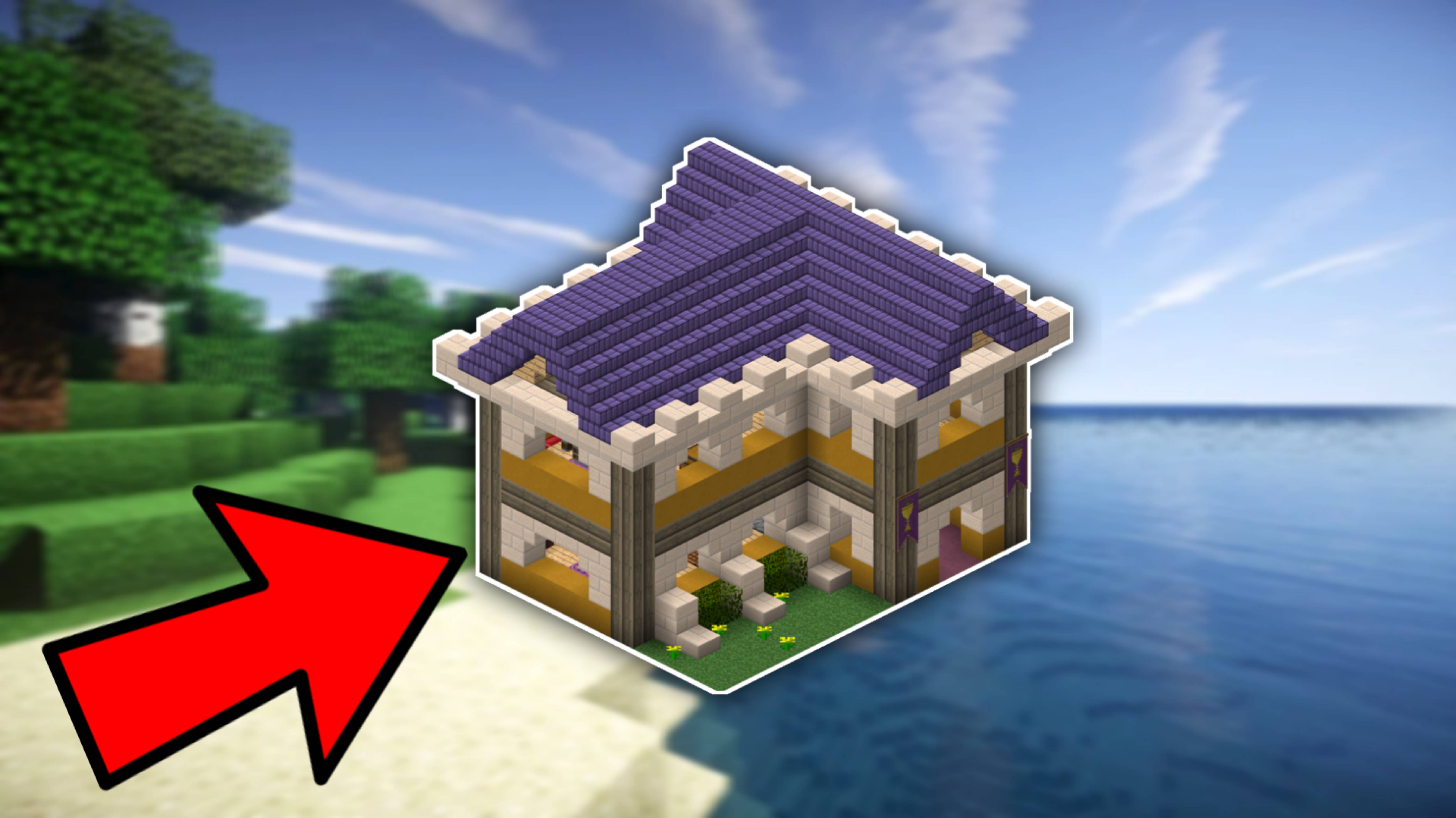 Как построить красивый дом в Майнкрафт 😎 | Красивый и простой дом в Minecraft