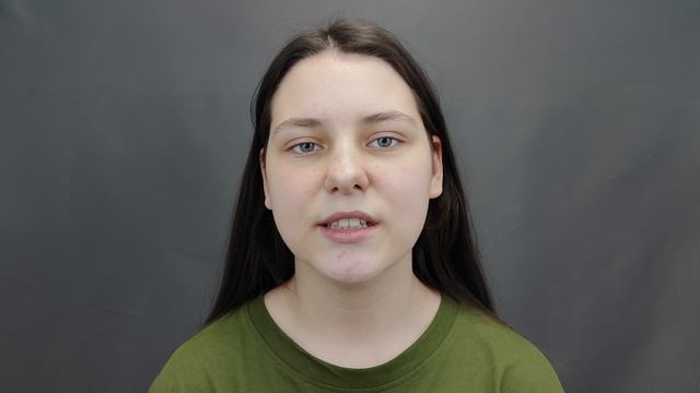 Лилия Глебова,  14 лет. Визитка