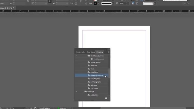 How to IMPORT PDF file to Adobe Indesign