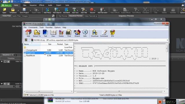 VideoPad Video Editor Professional + Keygen - stepbystep تحميل وتفعيل أأسرع برنامج رهيب للمونطاج