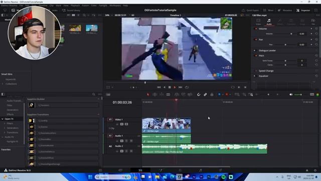 Edit PRO Fortnite Montages for FREE!   Davinci Resolve Tutorial 2024