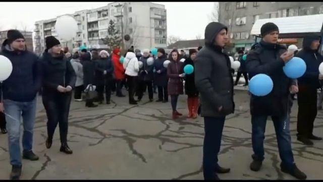 В память погибшим в Кемерово...