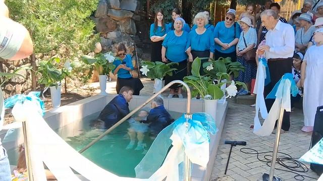 Водное Крещение.  29. 06. 2024 г