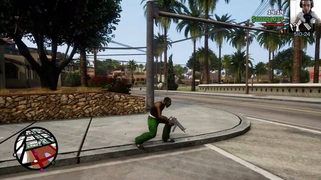 Закрепляем статус Гроув-Cтрит - (GTA San Andreas The Definitive Edition прохождение 5)